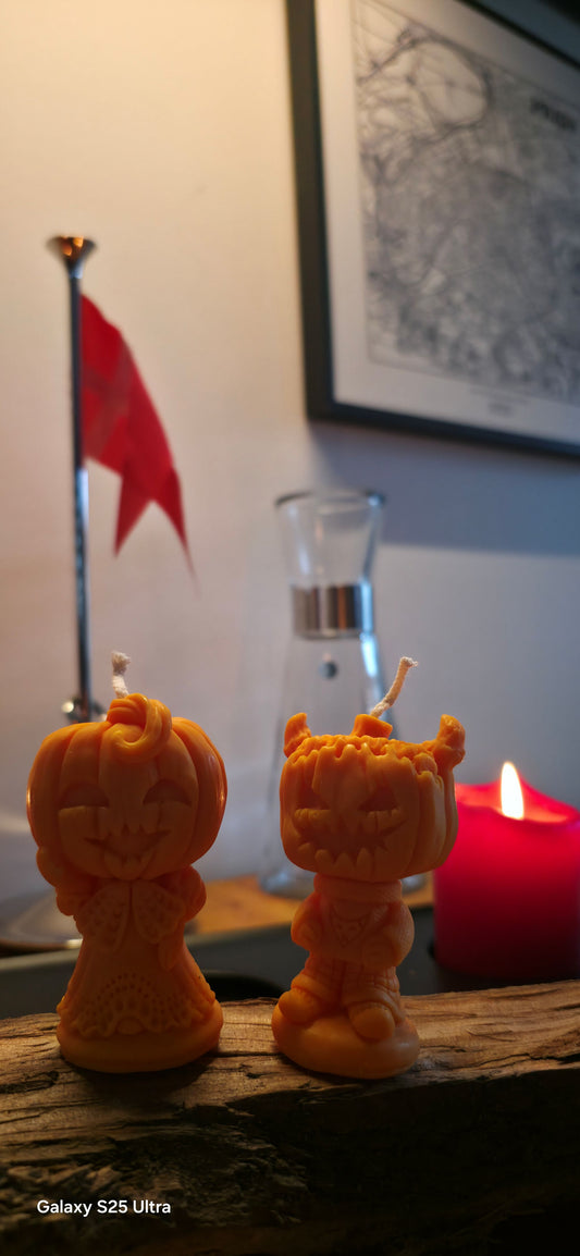 Halloween dreng og pige